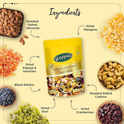 Happilo Premium International Nutty Trail Mix